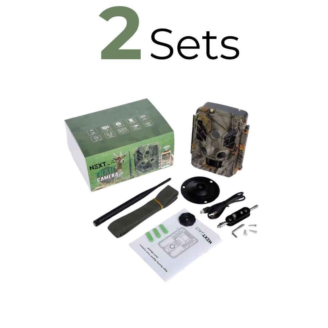 4K Hunting Trail Camera with WIFI/LTE & GPS Tracking