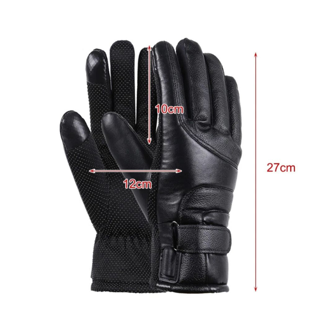 USB Heated Winter Gloves – Windproof, Touchscreen & Thermal Comfort