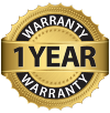 1 Year Warranty