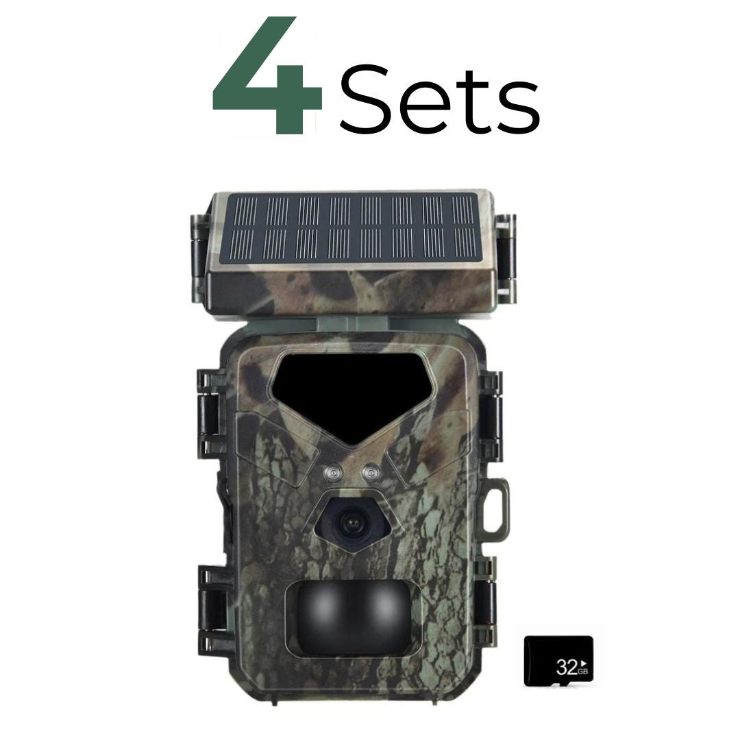 1080P Solar Hunting Camera with Advanced Night Vision: WildStrike SOL1