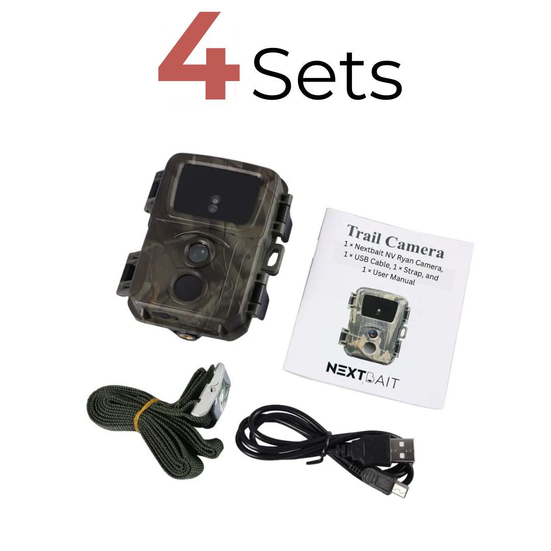 Mini Trail Hunting Camera 1080P Wildlife Night Vision