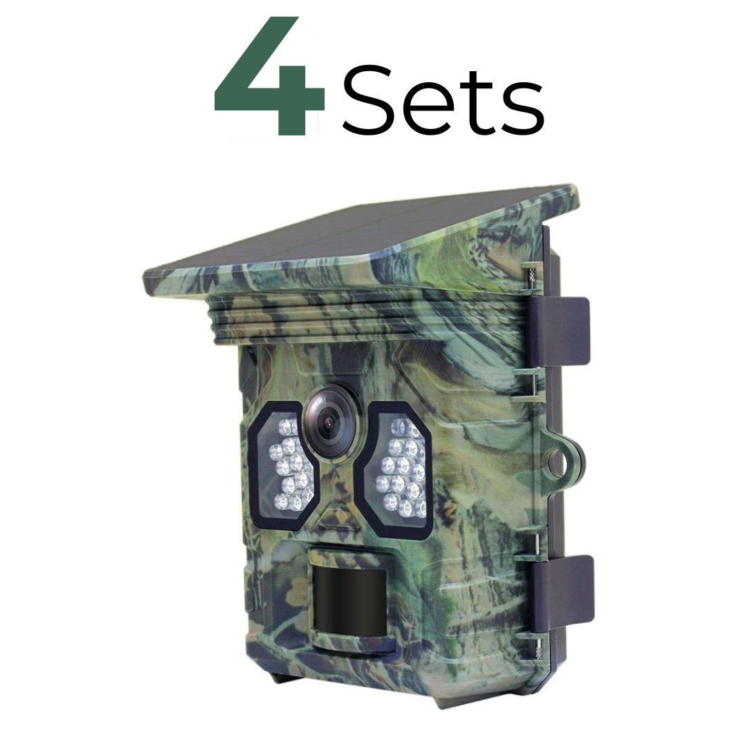 Solar Powered 4K Hunting Camera - WildStrike NV-SOL1