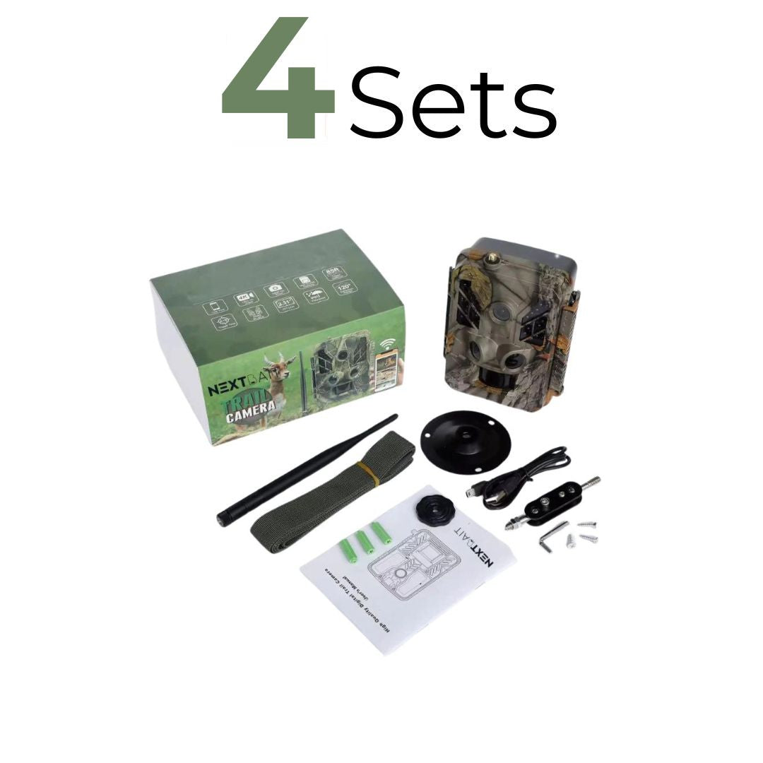 4K Hunting Trail Camera with WIFI/LTE & GPS Tracking