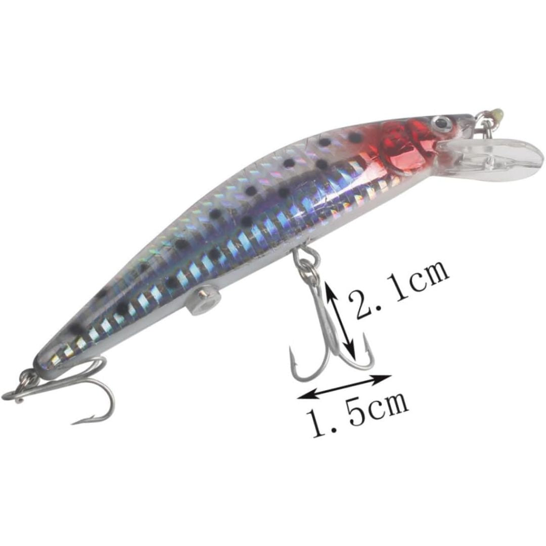 Rechargeable LED Twitching Fishing Lure – USB Powered
