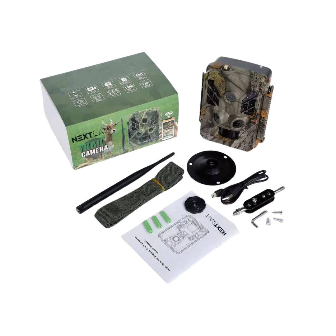 4K Hunting Trail Camera with WIFI/LTE & GPS Tracking
