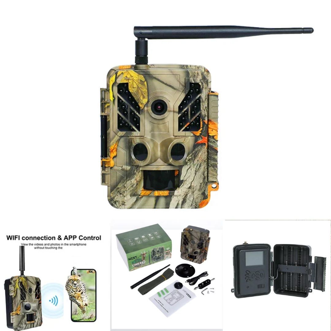4K Hunting Trail Camera with WIFI/LTE & GPS Tracking