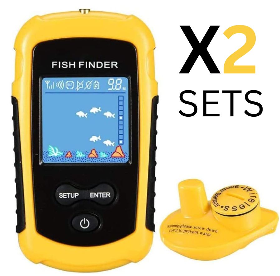 Portable Handheld Wireless Fishing Finder | Fish Finder Plus