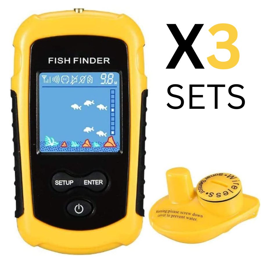 Portable Handheld Wireless Fishing Finder | Fish Finder Plus