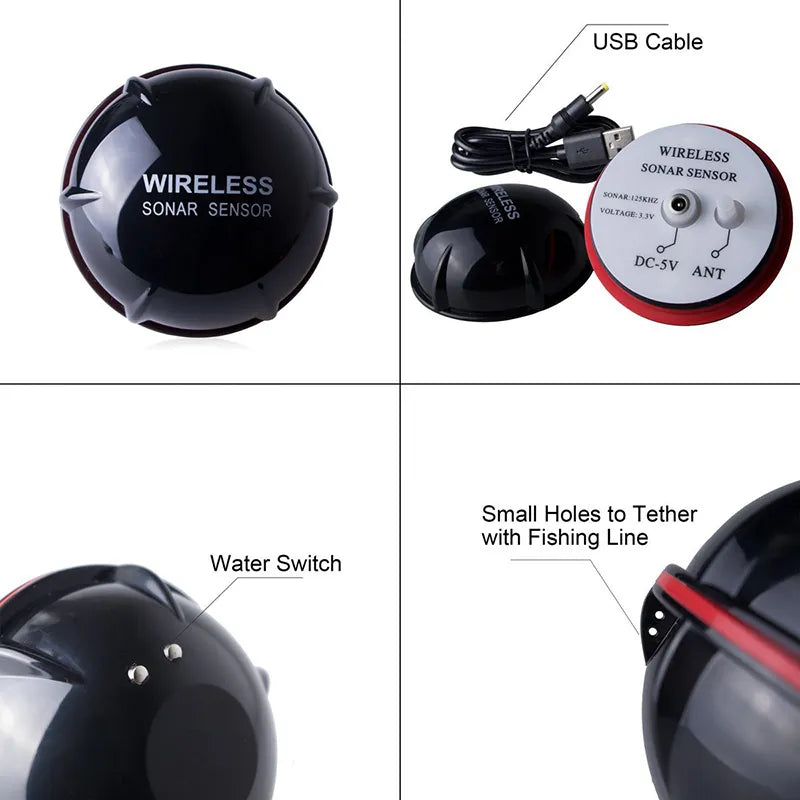 Portable Wireless Fish Finder for Lakes and Seas | Fish Finder Pro