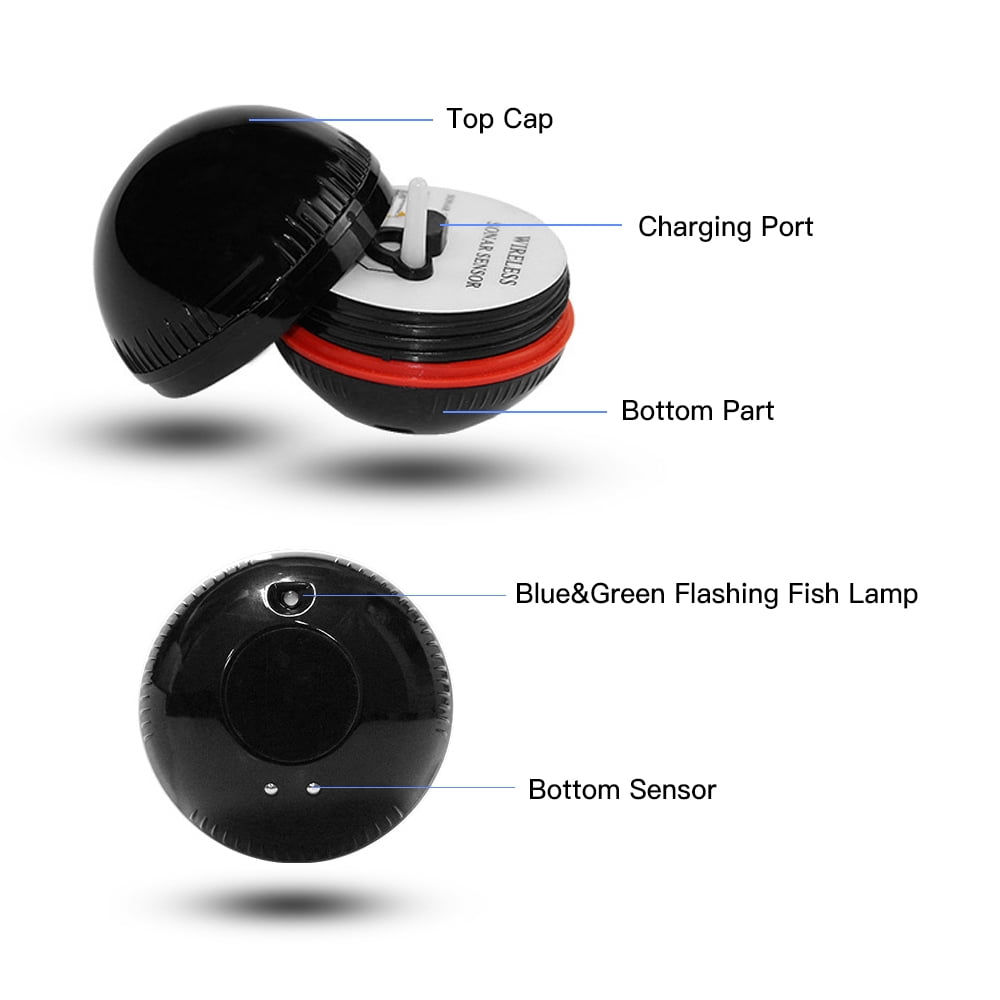 Smart BT Night Fishing Finder: Fish Finder Pro Max APP Portable Fish Detector