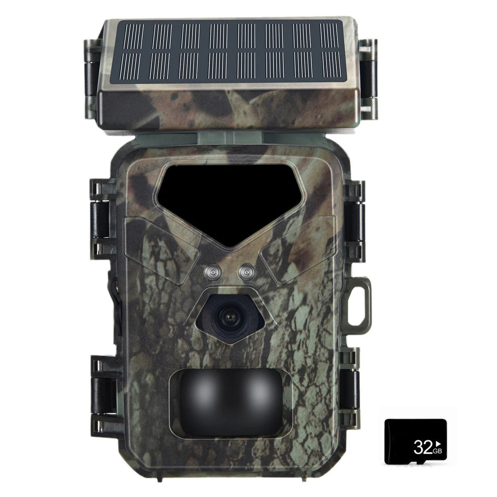 1080P Solar Hunting Camera with Advanced Night Vision: WildStrike SOL1