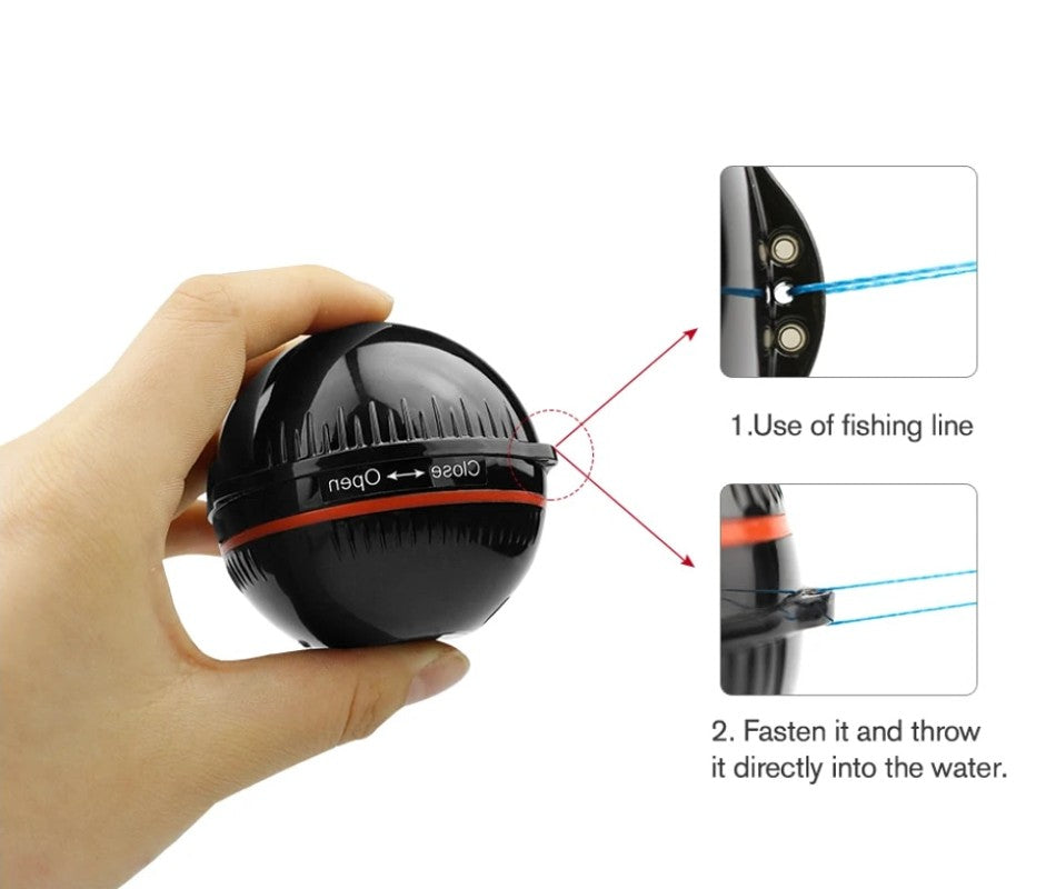 Smart BT Night Fishing Finder: Fish Finder Pro Max APP Portable Fish Detector